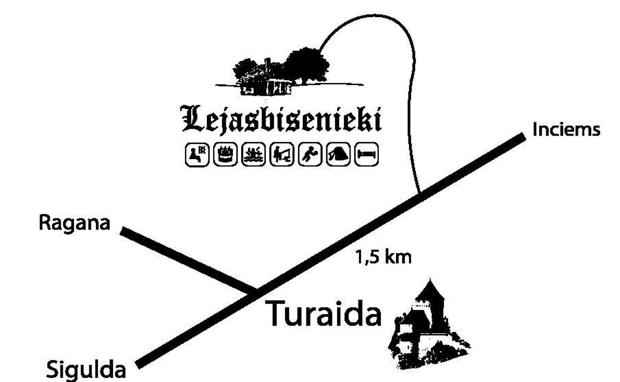 Kempings Lejasbisenieki Turaida Extérieur photo